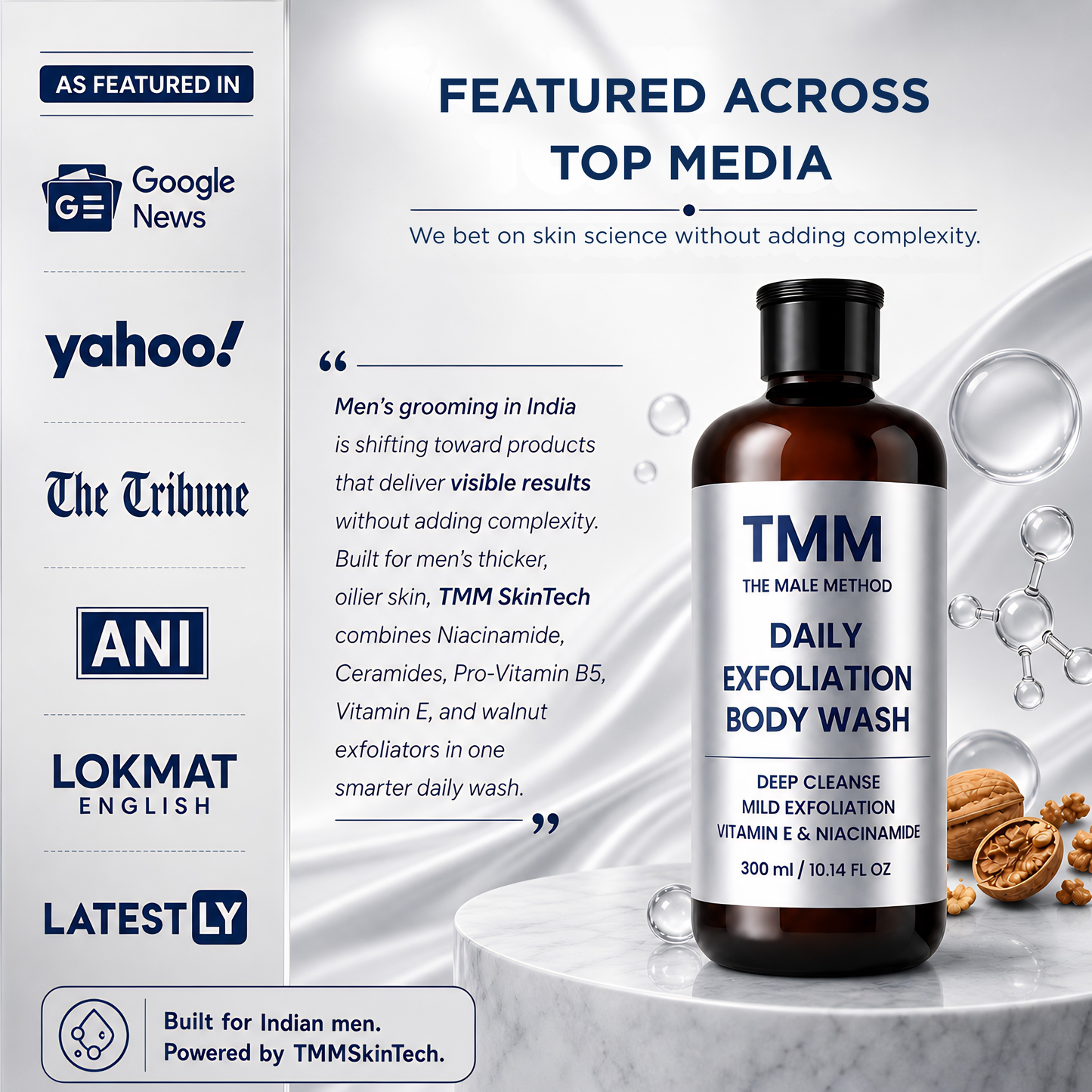 Daily Exfoliation Body Wash.